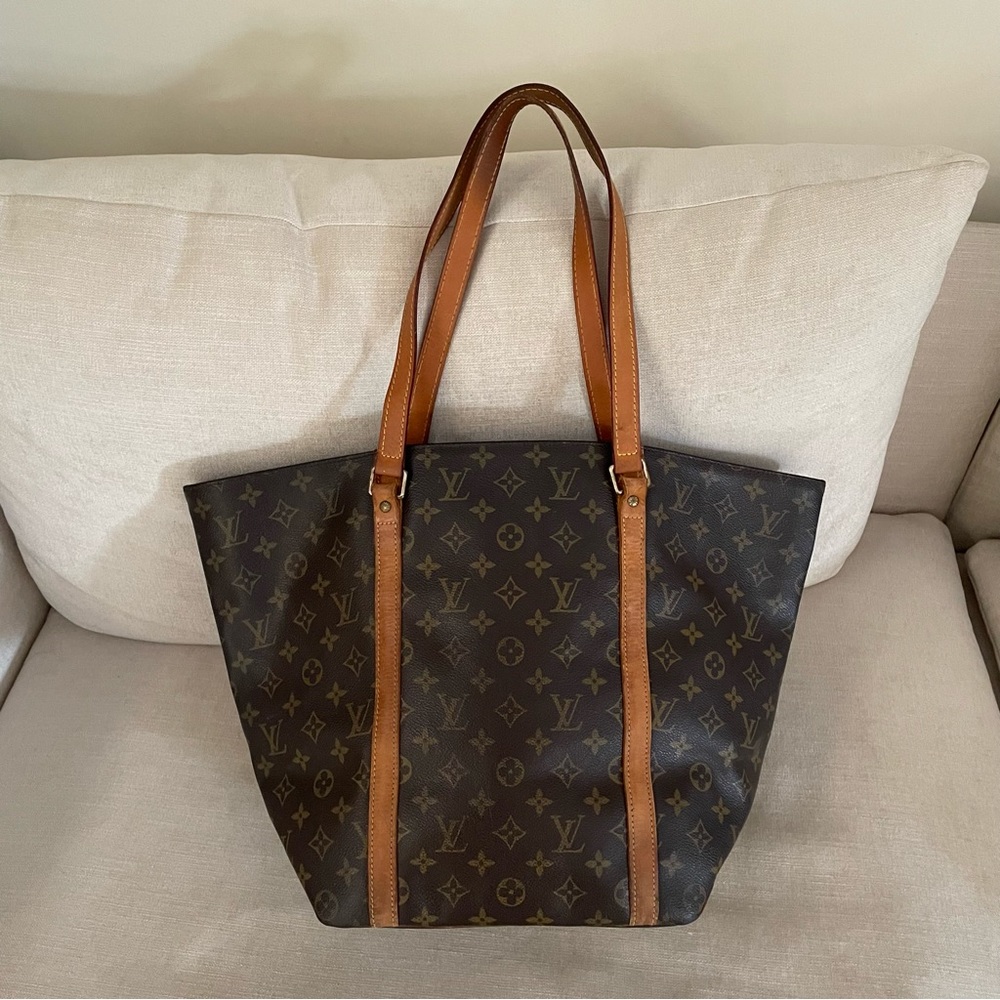 Louis Vuitton Brown Monogram Tote